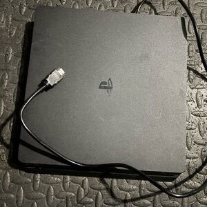 Sony PlayStation Console - Sleek Black Design